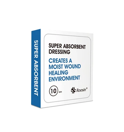 Superabsorberende gazepuder